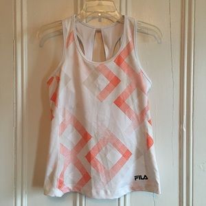 FILA athletic tank with build in bra